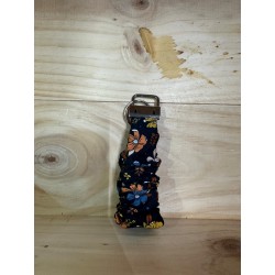 PORTE CLES élastique bleu...