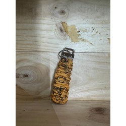 PORTE CLES élastique jaune...