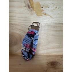 PORTE CLES élastique bleu...