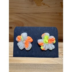 BOUCLES D'OREILLES fleurs...