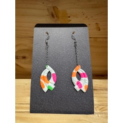 BOUCLES D'OREILLES blanc...