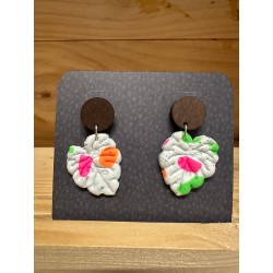 BOUCLES D'OREILLES feuilles...