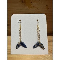 BOUCLES D'OREILLES bleu...