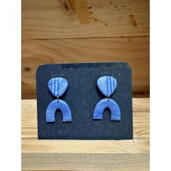 BOUCLES D'OREILLES bleu...